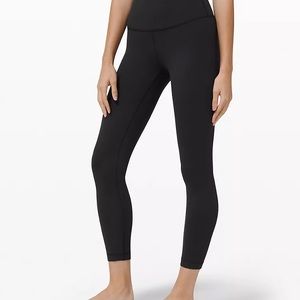 Lululemon high-rise wunder-unders in black size 4